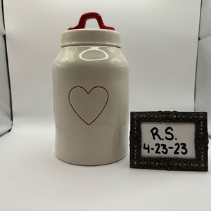 Rae Dunn tall ❤️ canister